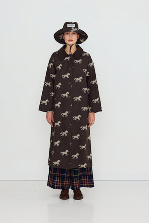 Horses Trench Coat