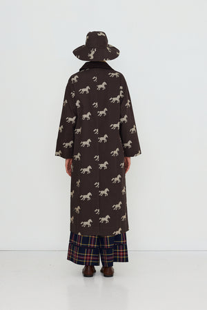 Horses Trench Coat