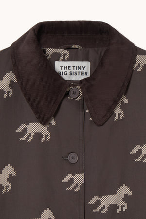 Horses Trench Coat