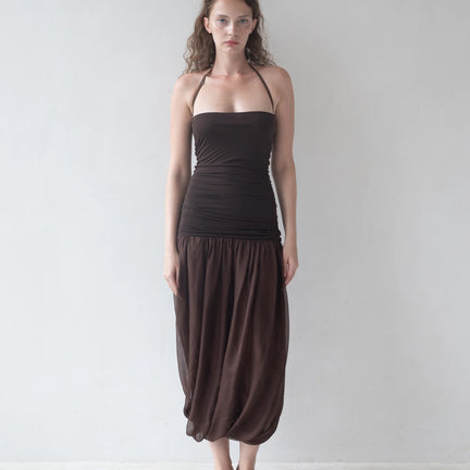 Willow Dress, Brown