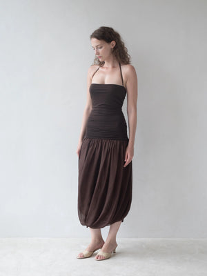 Willow Dress, Brown