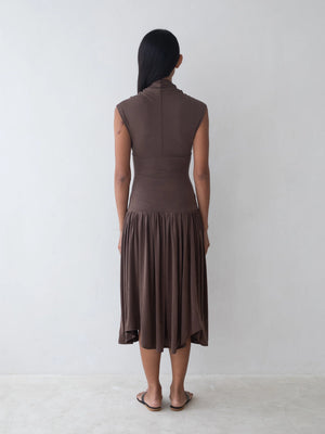 Twyla Dress, Brown