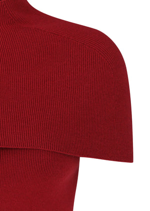 Cape Top & Bandeau Set, Red