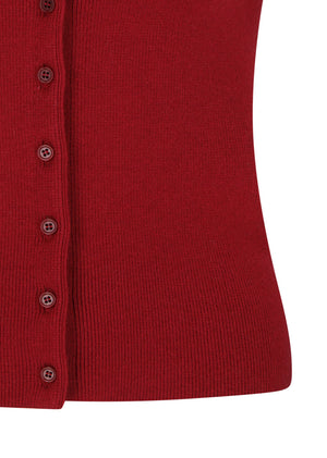 Cape Top & Bandeau Set, Red