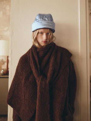 Chawan Hat, Salvia Blue