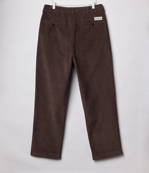 Organic Cotton Bold Corduroy Chino, Chocolate
