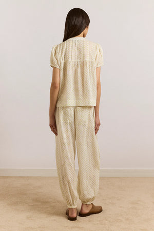 Meadow Trousers, Lime Spot