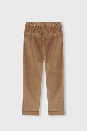 Cotton Corduroy Masculine Pants, Miel