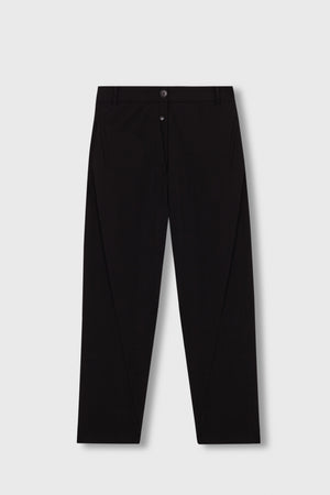 Tailoring Crossed Pants Black