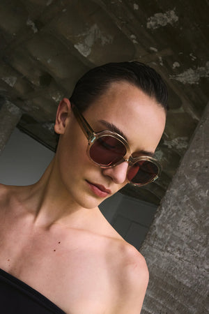 Modotti, Transparent Sand Sunglasses