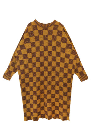 Dixon Knit Dress, Chessboard