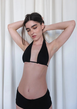 Bikini Halter, Black