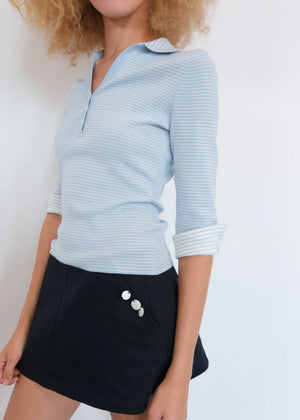 Naomi Top, Light Blue