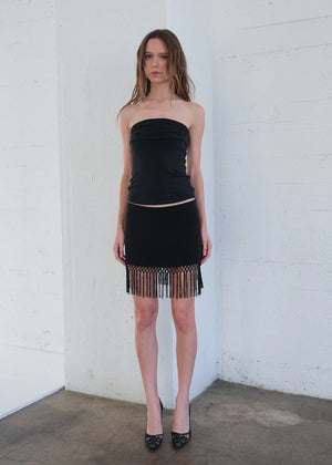 Aria Skirt, Tassel Black