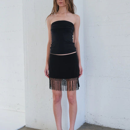 Aria Skirt, Tassel Black
