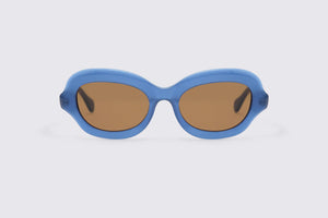 Asawa, Milky Blue Sunglasses