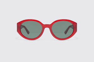 Bardi, Milky Red Sunglasses