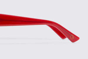 Bardi, Milky Red Sunglasses