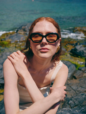 Asawa, Black Sunglasses