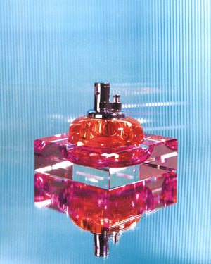 Glass Tabletop Lighter, Lilac