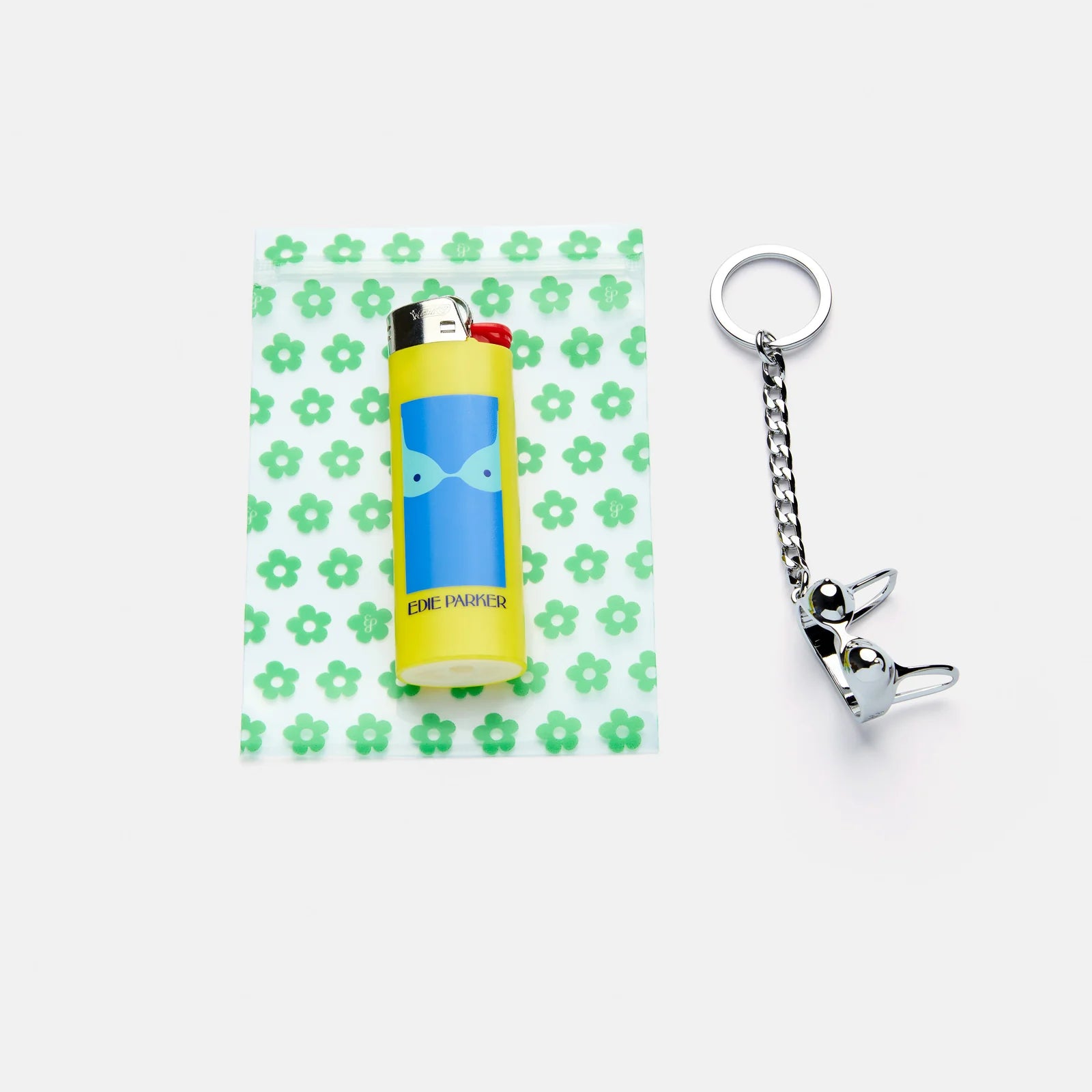 Bikini Top Lighter Holder Keychain