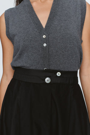 Foundations Vest, Charcoal