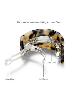French Pony Barrette, Meadow