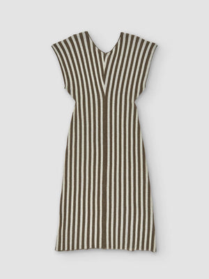 Kiseki Dress, Espresso/Chalk