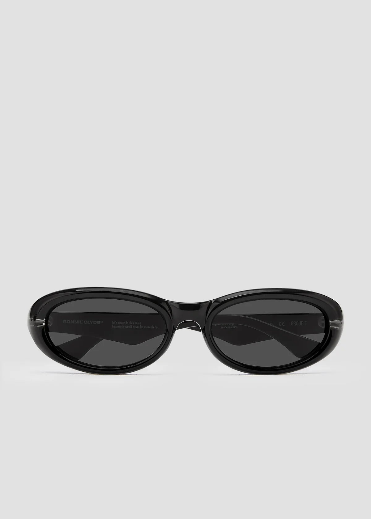 Groupie Sunglasses, Black/Black