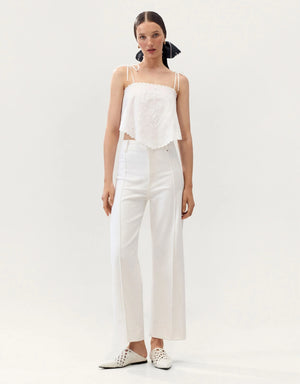 Lybid Bandana Top, Milk