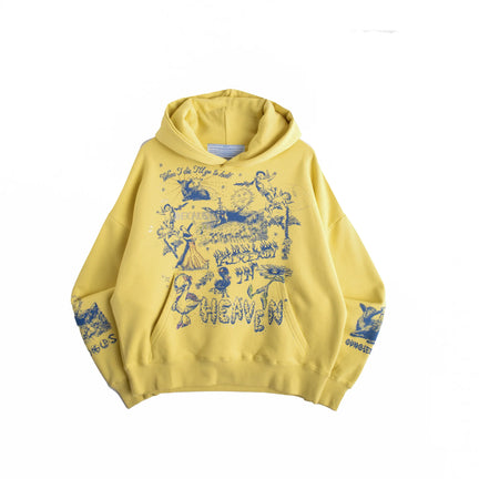 Already In Heaven Hoodie, Yellow