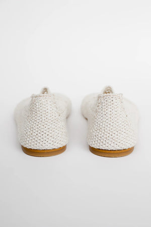 Merezhyvni Crochet Ballerinas, Milk