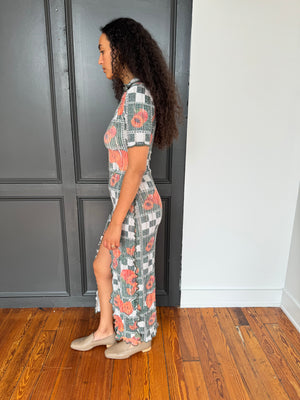 El Mantel Stretch Weave Luna Dress