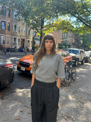 Community Football T-Shirt, Sea Moss