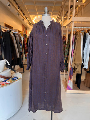 AZTECA JACQUARD Dress (Woven) Linen 100%