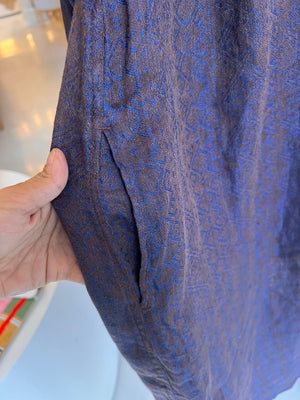 AZTECA JACQUARD Dress (Woven) Linen 100%
