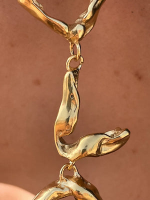 Globo Earrings Gold