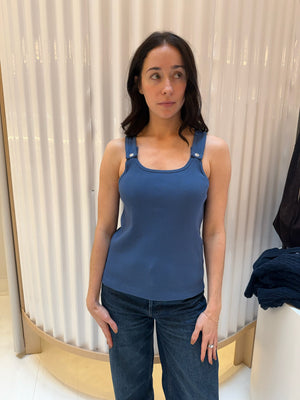 Snap Tank in Blue
