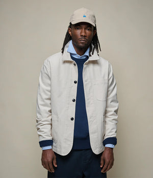 Worker's Cotton Twill Jacket, Nature