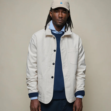 Worker's Cotton Twill Jacket, Nature