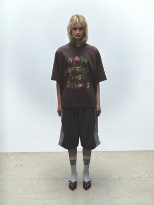 More Vegetables Tee, Brown