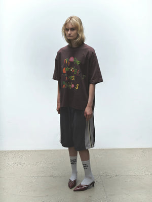 More Vegetables Tee, Brown