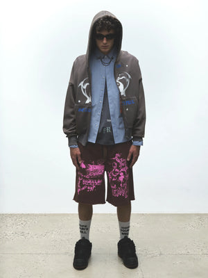 Already In Heaven Track Shorts, Brown