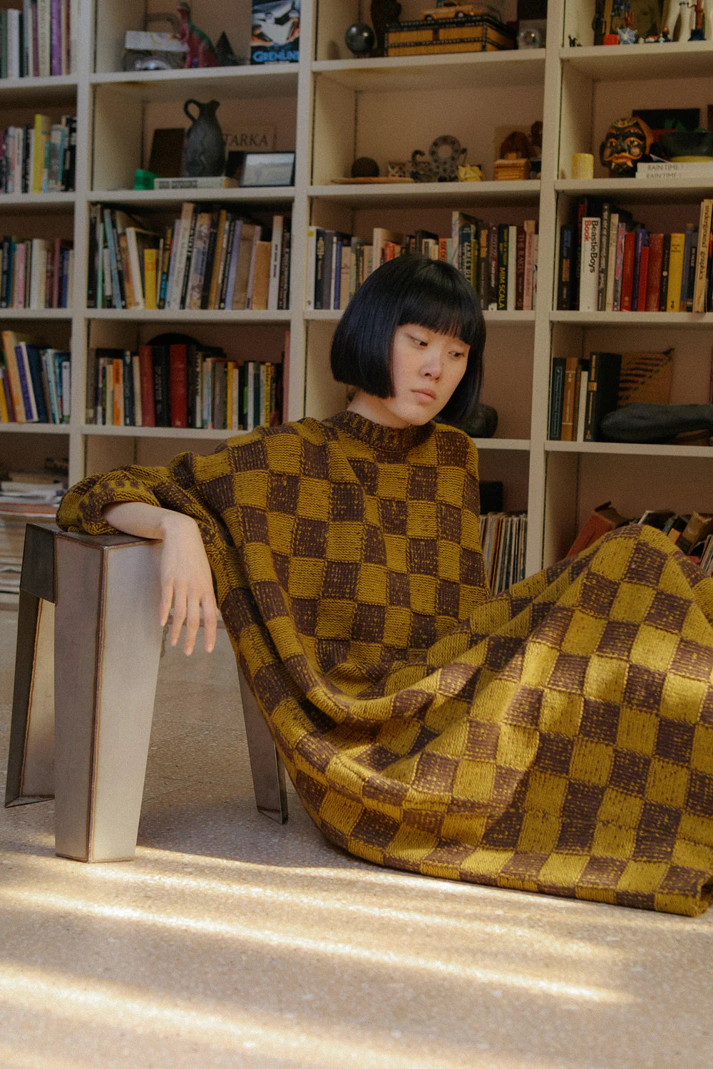 Dixon Knit Dress, Chessboard