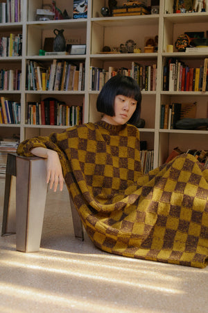 Dixon Knit Dress, Chessboard