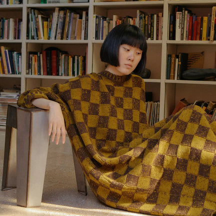 Dixon Knit Dress, Chessboard