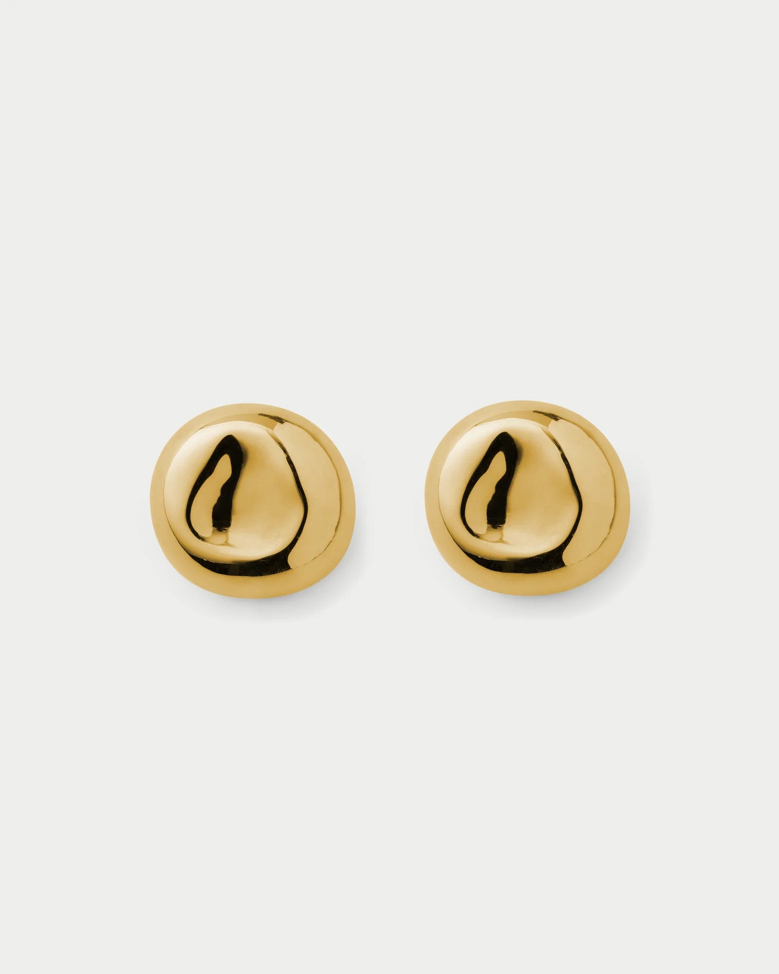 Lija Earrings, Gold