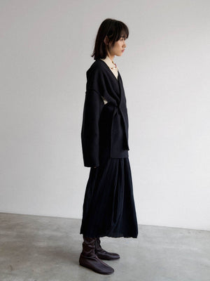 Mantello Cardigan, Black