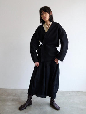 Mantello Cardigan, Black