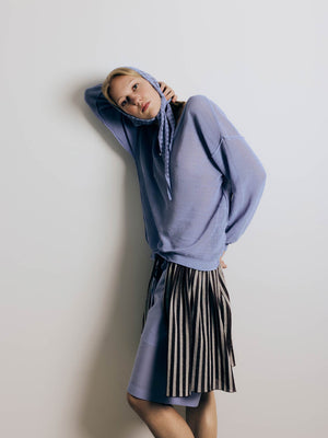 Matsu Sweater, Salvia Blue